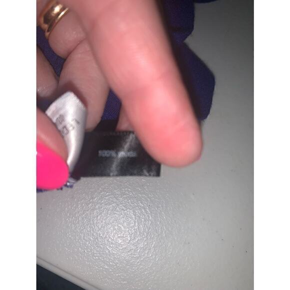 The Limited royal blue black tank top small - Picture 7 of 7